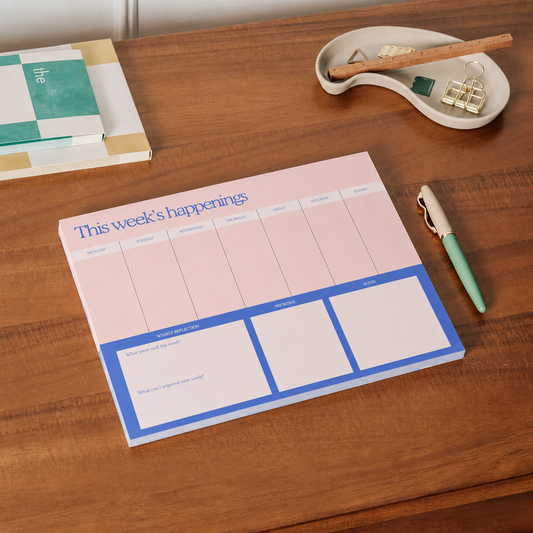 Weekly Planner Pad