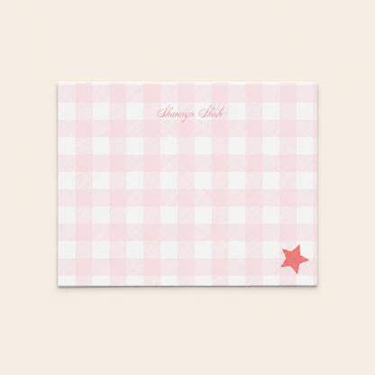 Gingham Stars