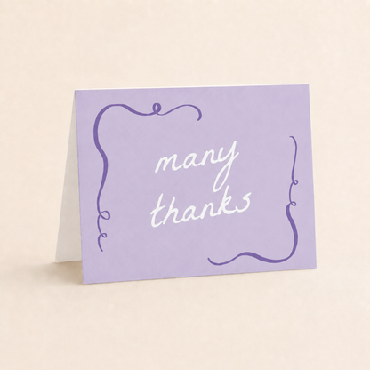 Many Thanks