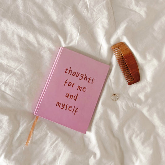 Thoughts For Me - Hardback Notebook
