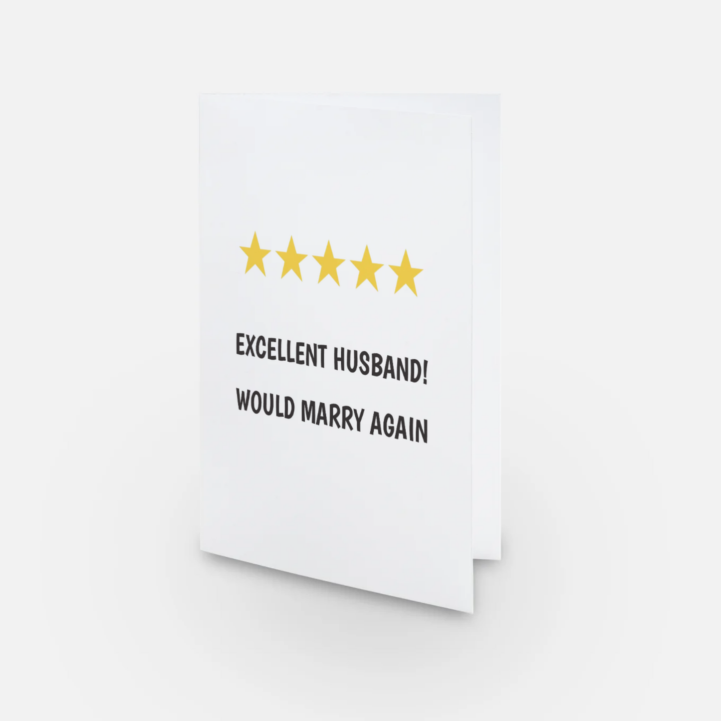 5 Star Rating – Excellent Husband