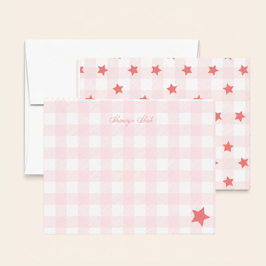 Gingham Stars