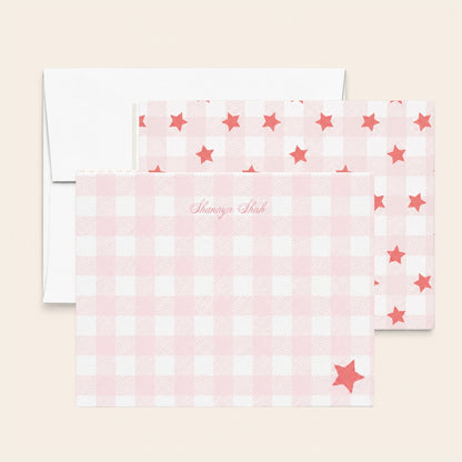 Gingham Stars