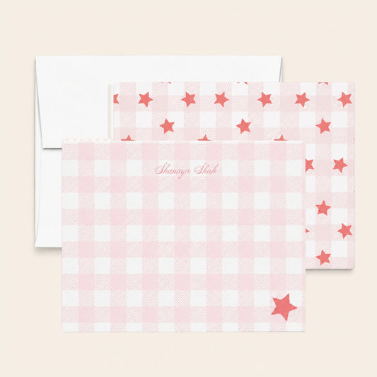 Gingham Stars