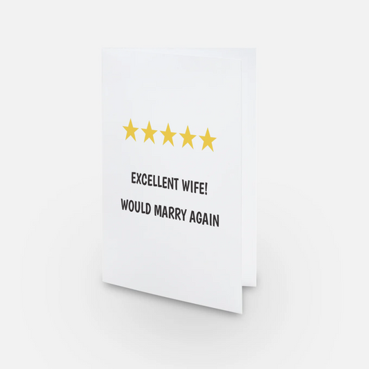 5 Star Rating – Excellent Wife